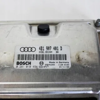 4B1907401D Блок управления двигателем Audi A6 C5 (S6,RS6) Арт e12167620, вид 1