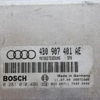 4B0907401AE Блок управления двигателем Audi A6 C5 (S6,RS6) Арт e12167611, вид 1