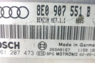 8E0907551B Блок управления двигателем Audi A4 B6 Арт e12167408, вид 3