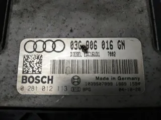 0281012113 Блок управления двигателем Audi A4 B9 Арт e12167259, вид 1