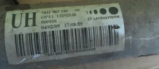 13292548 13122700 Рулевая рейка Opel Zafira B Арт e12159227, вид 5