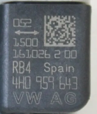 4H0959643 Датчик удара Audi A6 C7 (S6,RS6) Арт e12148553, вид 1