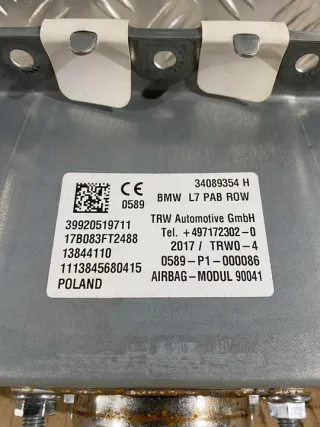  Подушка безопасности BMW 4 F32/F33/GT F36 Арт e12147035, вид 3