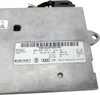 4E0035729A 4F0910732S Блок комфорта Audi A6 C6 (S6,RS6) Арт e12144016, вид 2