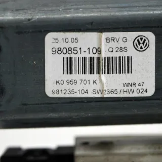 1K0959701K1K0959793G Моторчик стеклоподъемника Volkswagen Passat B6 Арт e12137083, вид 4