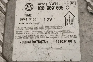1C0909605C Блок AirBag Volkswagen Passat B5 Арт e12129163, вид 4