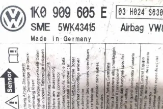 1K0909605E Блок AirBag Volkswagen Golf 5 Арт e12128979, вид 1