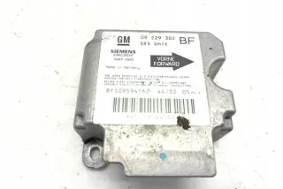 F35_ 09229302 Блок AirBag Opel Astra G Арт e12128490, вид 2