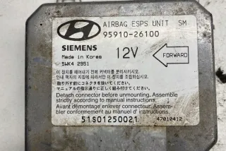 9591026100 Блок AirBag Hyundai Matrix Арт e12127783, вид 1