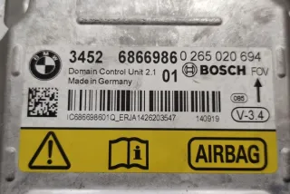6866986 Блок AirBag BMW 5 F10/F11/GT F07 Арт e12127140, вид 2