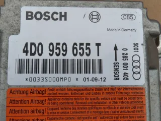 4D0959655T 0285001405 Блок AirBag Audi A8 D2 (S8) Арт e12126816, вид 3