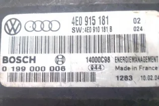 4E0915181 Блок управления (другие) Audi A8 D3 (S8) Арт e12115447, вид 4