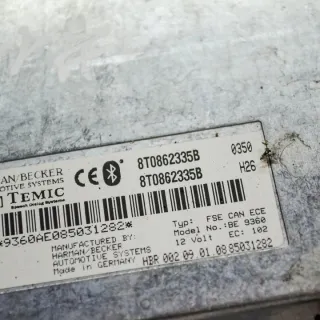 8T0862335B Блок управления (другие) Audi A4 B8 Арт e12114555, вид 2