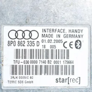 8P0862335D Блок управления (другие) Audi A4 B9 Арт e12114171, вид 2