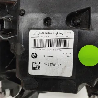9481783 Фара левая BMW X5 G05  Арт e12108980, вид 4