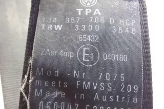 1J4857706D Фара противотуманная правая Volkswagen Golf 4 Арт e12107615, вид 2