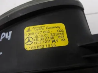 A1698201656 Фара противотуманная правая Mercedes A W169 Арт e12107279, вид 4