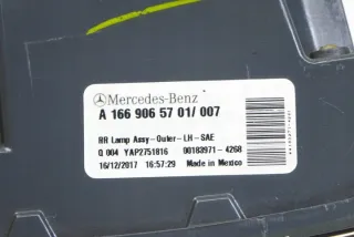 W166 A1669065701 Фонарь задний левый Mercedes ML/GLE W166 Арт e12103332, вид 7