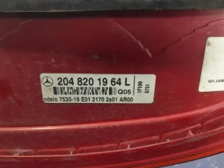 A2048201964 Фонарь задний левый Mercedes C W204 Арт e12103188, вид 7