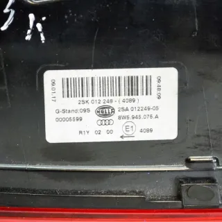 8W5945075A Фонарь задний левый Audi A4 B9 Арт e12100640, вид 3