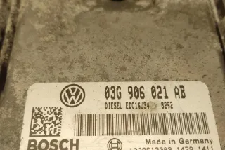 03G906021AB Блок управления двигателем Volkswagen Caddy 1 Арт e12094906, вид 1
