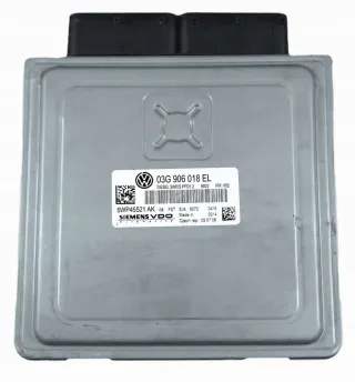 5WP45521AK 03G906018EL Блок управления двигателем Skoda Octavia A7 Арт e12094579, вид 1