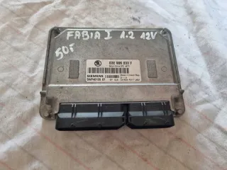 03E906033F 5WP4012607 Блок управления двигателем Skoda Fabia 1 Арт e12094516, вид 1