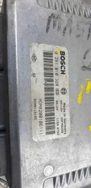 8200110105 0281010320 Блок управления двигателем Renault Master 2 Арт e12093987, вид 2