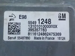 55491248 395357783 16AB72 Блок управления двигателем Opel Zafira C Арт e12093489, вид 6