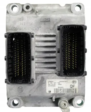 0261207722 24420562 Блок управления двигателем Opel Astra H Арт e12093211, вид 1