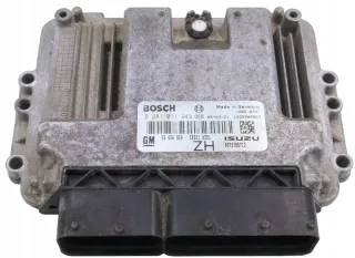 55556829 0281011943 Блок управления двигателем Opel Astra H Арт e12093202, вид 1