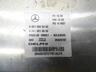 A6519009402 17543090945 Блок управления двигателем Mercedes B W246 Арт e12092263, вид 4