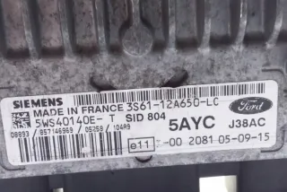 3S6112A650LC Блок управления двигателем Ford Fiesta 5 Арт e12090969, вид 2