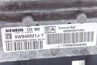 9650670480 Блок управления двигателем Citroen C3 1 Арт e12090354, вид 3