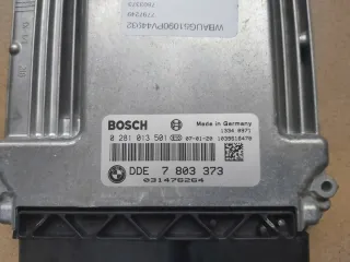 7803373 0281013501 Блок управления двигателем BMW 1 E81/E82/E87/E88 Арт e12088359, вид 2