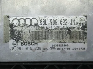 03L906022JM 0281015328 Блок управления двигателем Audi A4 B8 Арт e12087851, вид 4