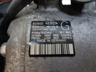926004EB2A Компрессор кондиционера Renault Kadjar Арт e12084983, вид 8
