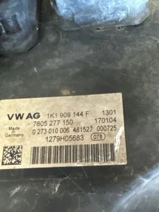 1K1909144F Рулевая рейка Volkswagen Touran 1 Арт e12084710, вид 4