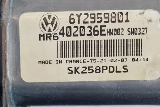 6Y2959801 Моторчик стеклоподъемника Skoda Roomster 1 Арт e12075632, вид 3