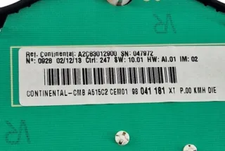 A2C83012900 Щиток приборов (приборная панель) Citroen C3 2 Арт e12070068, вид 1