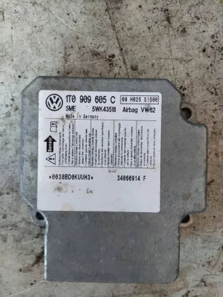 1T0909605C Блок AirBag Volkswagen Touran 1 Арт e12069704, вид 2