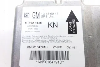 13186947 Блок AirBag Opel Astra G Арт e12069490, вид 3