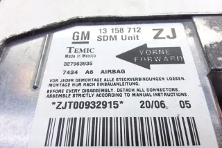 327963935 Блок AirBag Opel Astra H Арт e12069469, вид 1