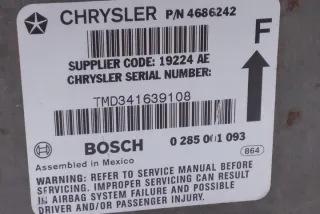 0285001093 Блок AirBag Chrysler Voyager 4 Арт e12069238, вид 3