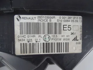 260103936R Фара правая Renault Captur Арт e12066533, вид 7