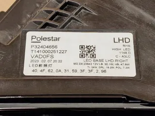 32404656 Фара правая Polestar 2 Арт e12066496, вид 3