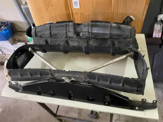 51747200824 Передняя панель крепления облицовки (телевизор) BMW 5 F10/F11/GT F07 Арт e12064291, вид 2