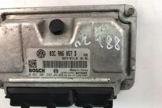 03C906057D Блок управления двигателем Skoda Roomster 1 Арт e12061034, вид 1