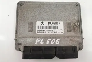03E906033A Блок управления двигателем Skoda Fabia 1 Арт e12060988, вид 2