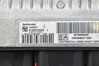 9678686080 S180075002 9666571380 Блок управления двигателем Peugeot 3008 1 Арт e12060387, вид 7